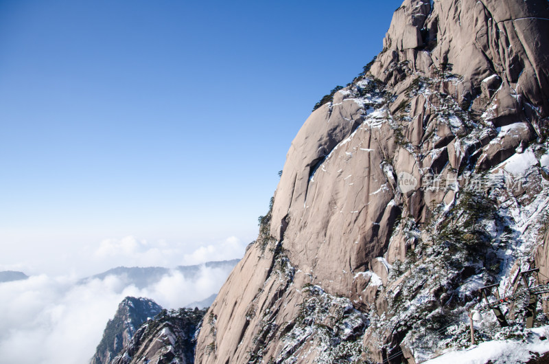 冬季黄山风光