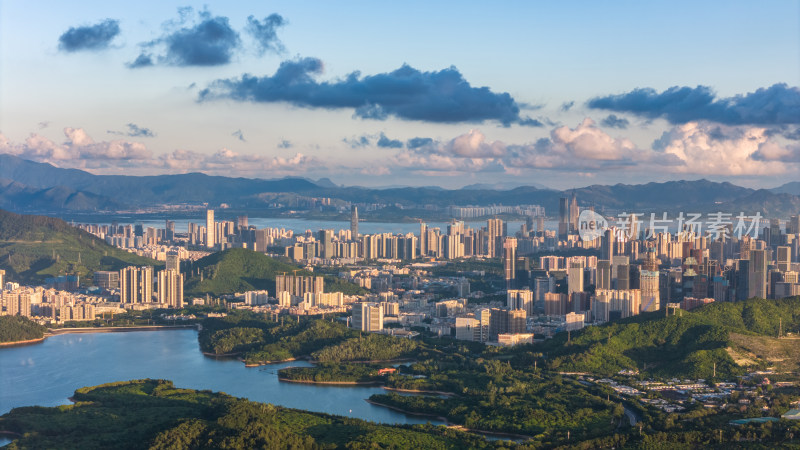 深圳南山中心区建筑群