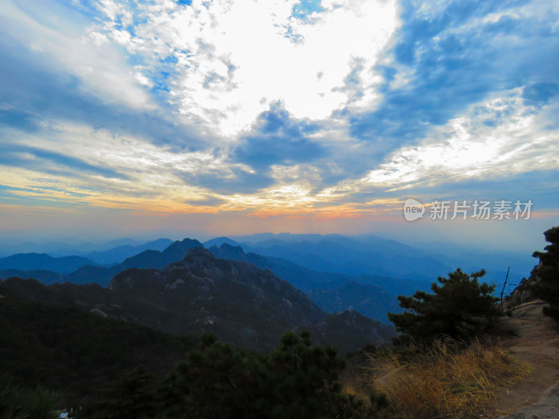 中国安徽黄山旅游风光