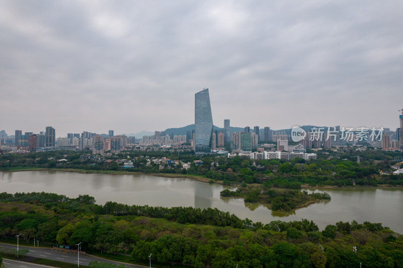 深圳湾超级总部基地建设工地