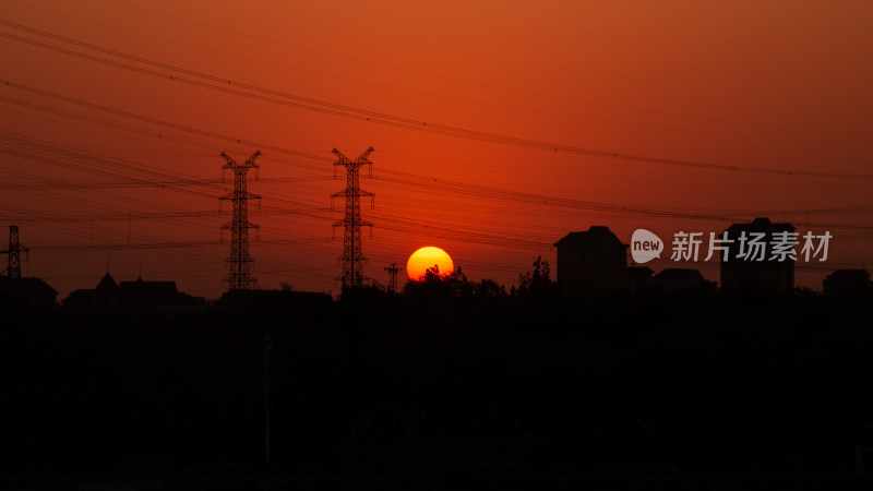 夕阳落日