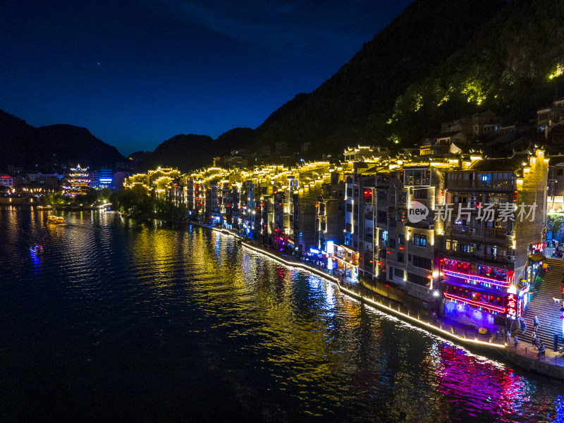 贵州镇远古镇 夜景