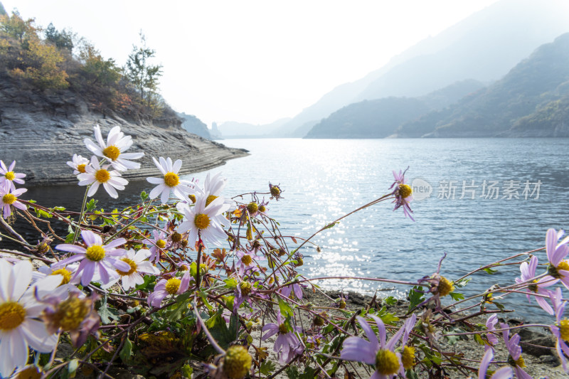 北京青龙峡景区秋季风光