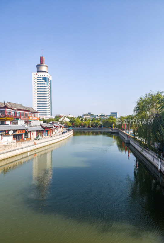 山东济宁古运河东大寺竹竿巷景观