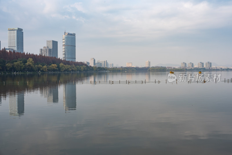 南京玄武湖秋天