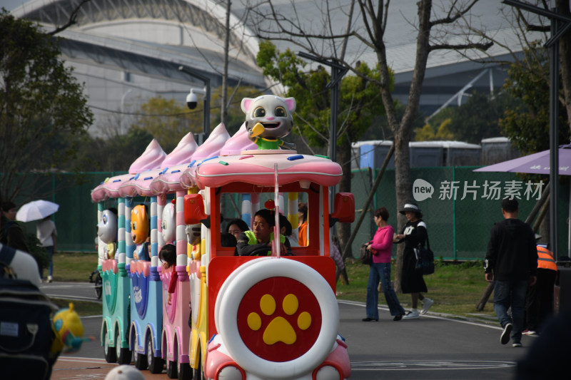 新春福州旗山湖市民游玩