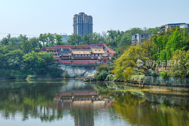 自贡王爷庙和法藏寺