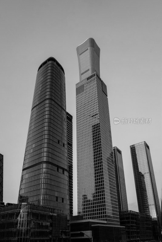 北京国贸地标性建筑