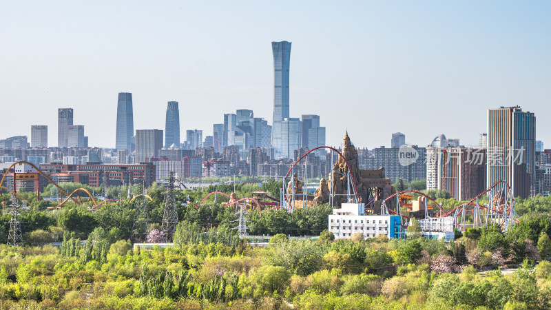 中国北京欢乐谷城市cbd建筑