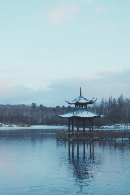 露水河碧泉湖景区