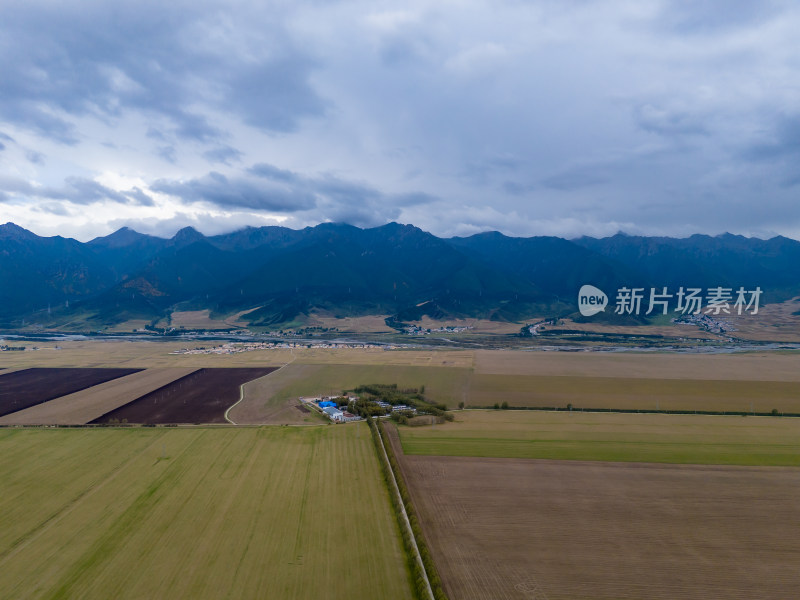 平原农业种植航拍图