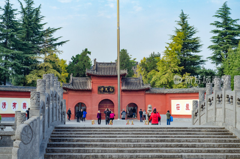 中国河南省洛阳市白马寺山门