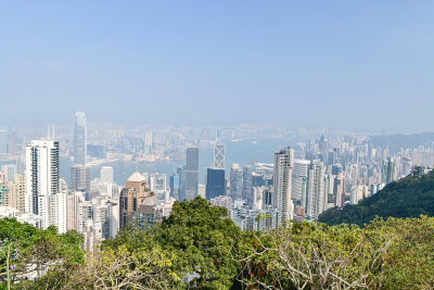 香港太平山全景