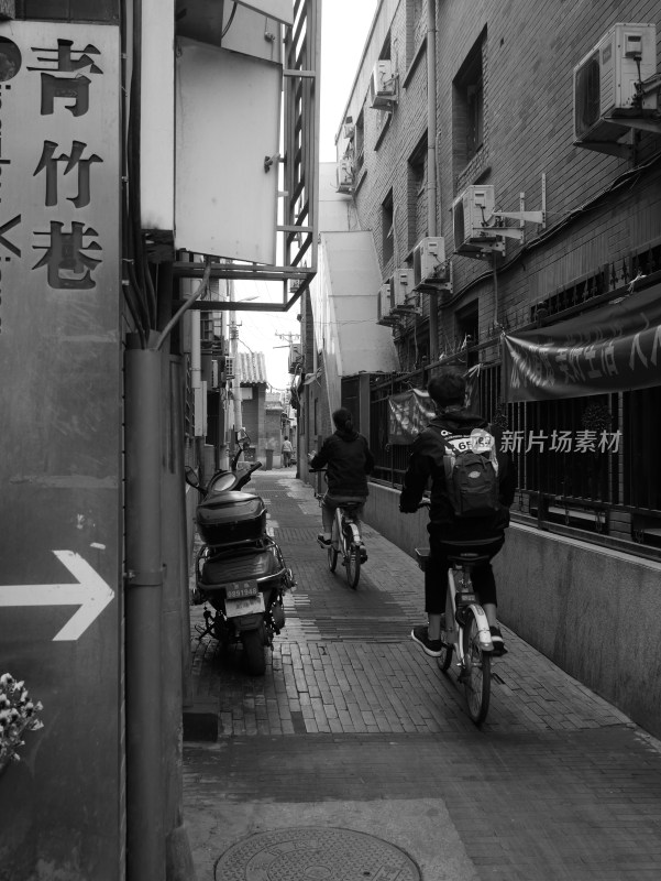 北京前门大街大栅栏街景