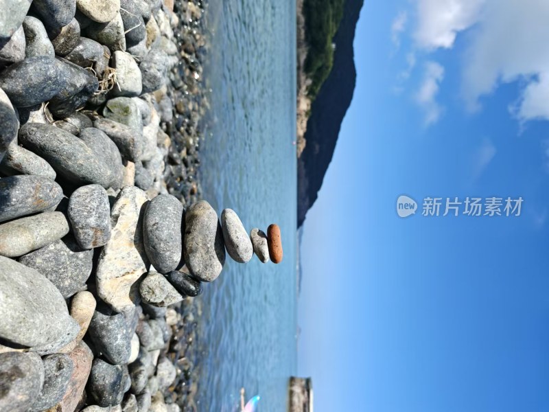 鹅卵石海滩