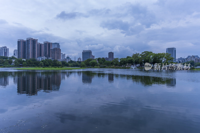 武汉武昌区紫阳公园风景