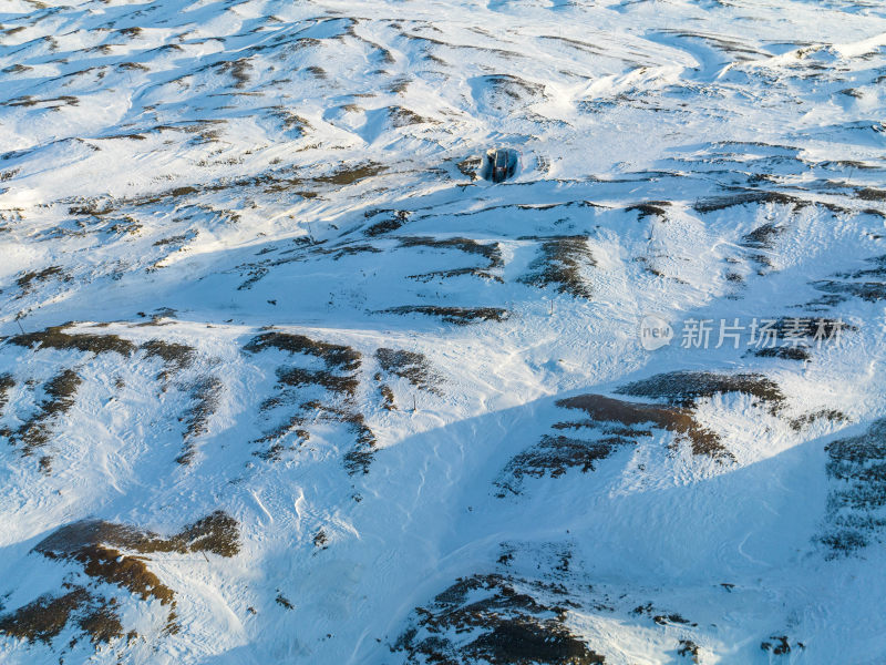 新疆冬季阿勒泰喀纳斯雪景