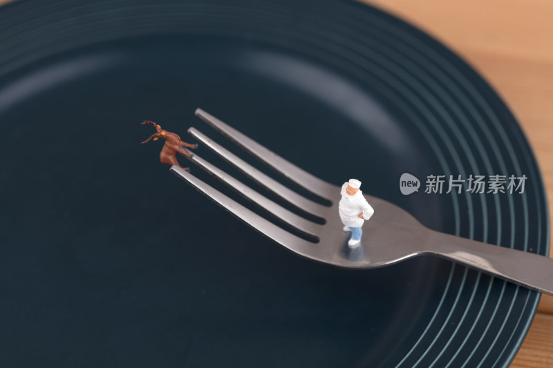 微缩创意食用野生动物