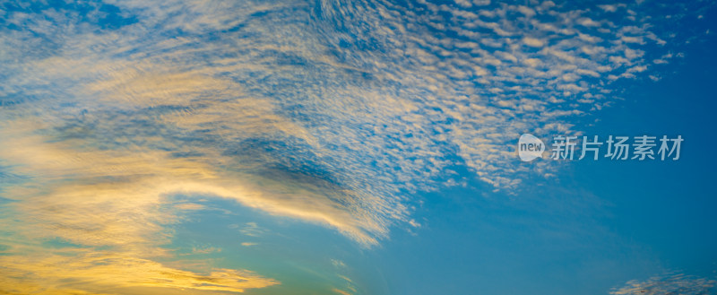 夕阳晚霞天空素材背景图