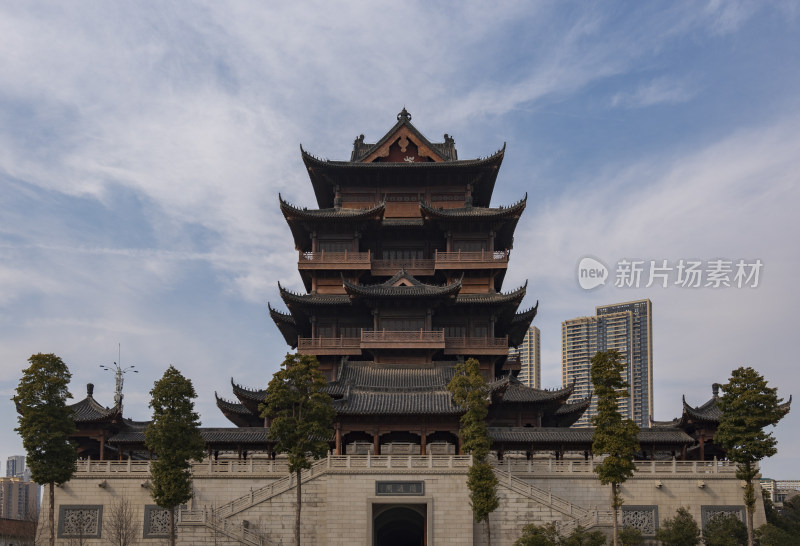 武汉归元禅寺圆通阁