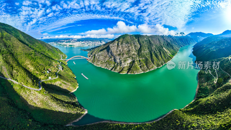 长江三峡巫峡风光