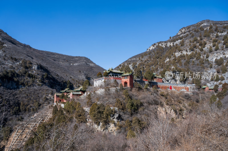 山西晋城新青莲寺风光