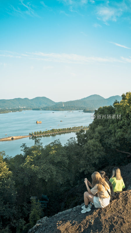 杭州西湖宝石山风景区