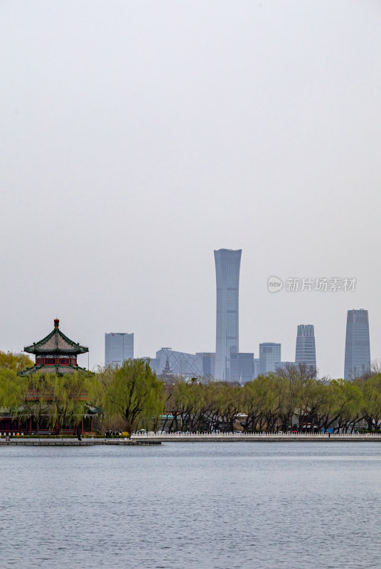 北京什刹海后海公园景点景观