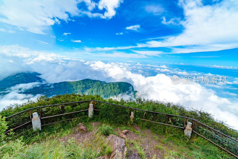 四川峨眉山自然风光