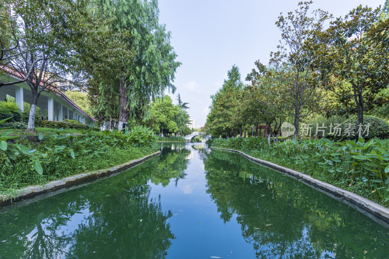 武汉江岸区小南湖公园风景