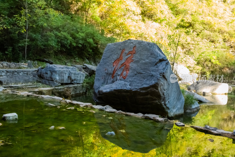 太行山大峡谷的壮丽风光