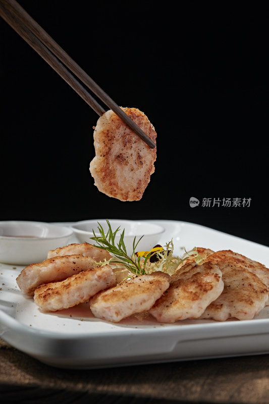 香炸大虾饼