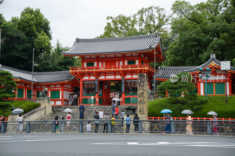 日本京都八坂神社大门