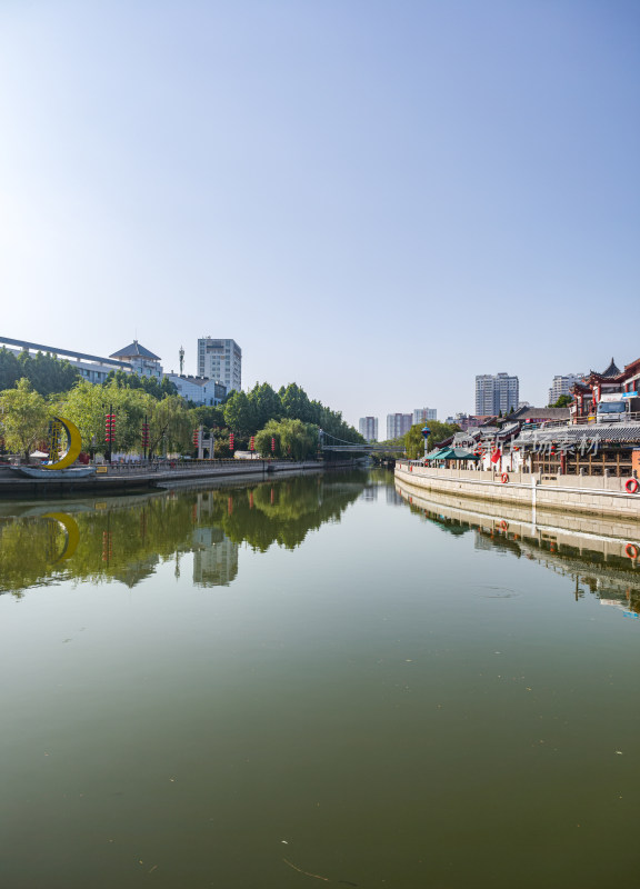 山东济宁古运河东大寺竹竿巷景观