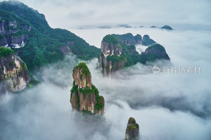 神仙居的云海奇观