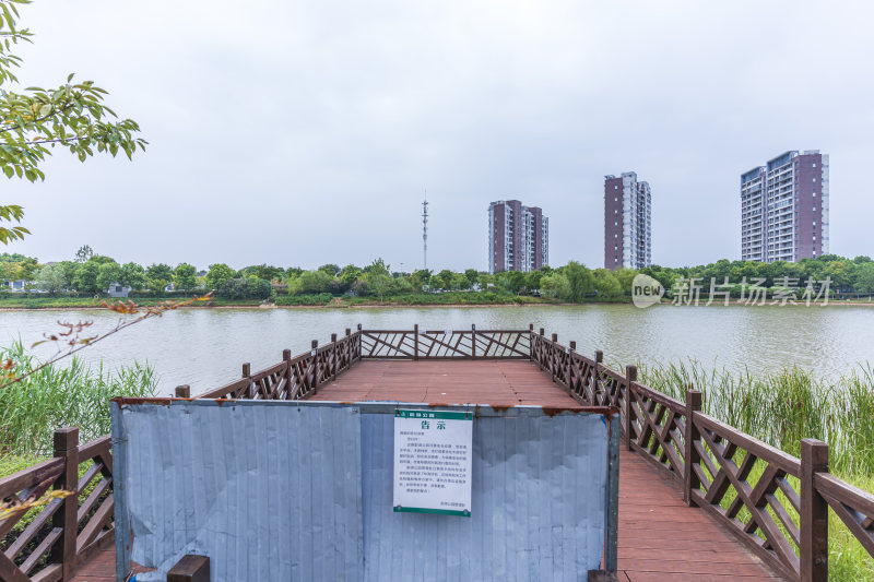 武汉江夏区韵湖湿地公园风景