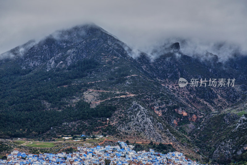 摩洛哥舍夫沙万城市风光