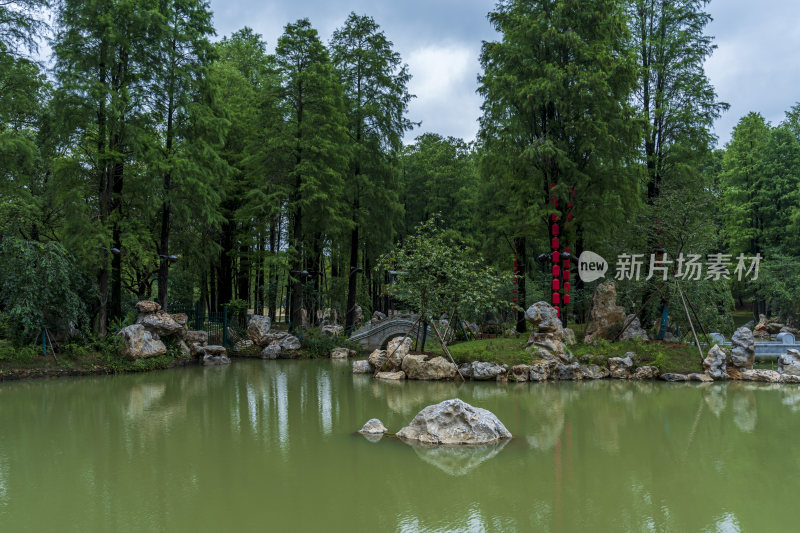 武汉东湖磨山景区风光