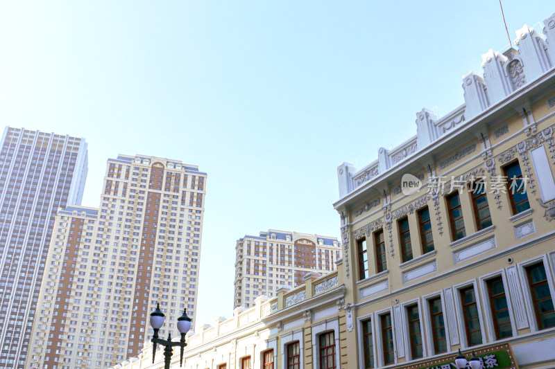 城市特色建筑街景