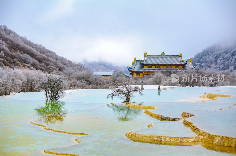 四川黄龙风景区