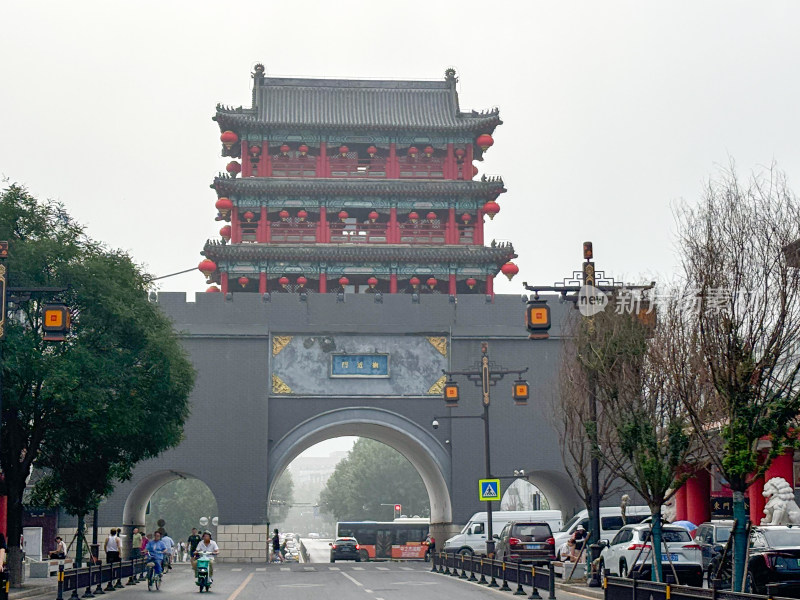 辽宁沈阳清代九门之一的抚近门（大东门）