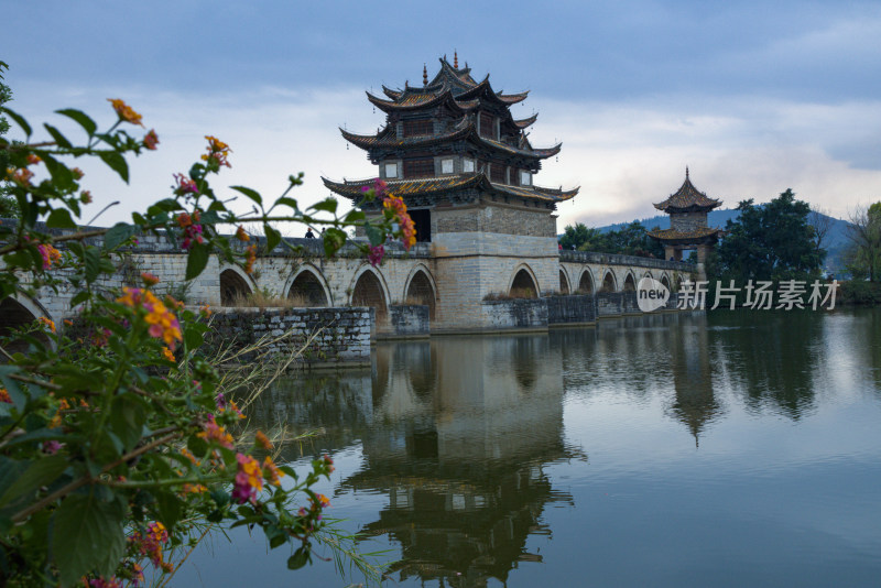 云南建水十七孔桥景观