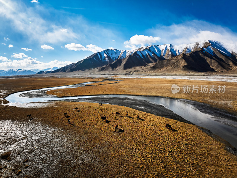 帕米尔高原的自然美景