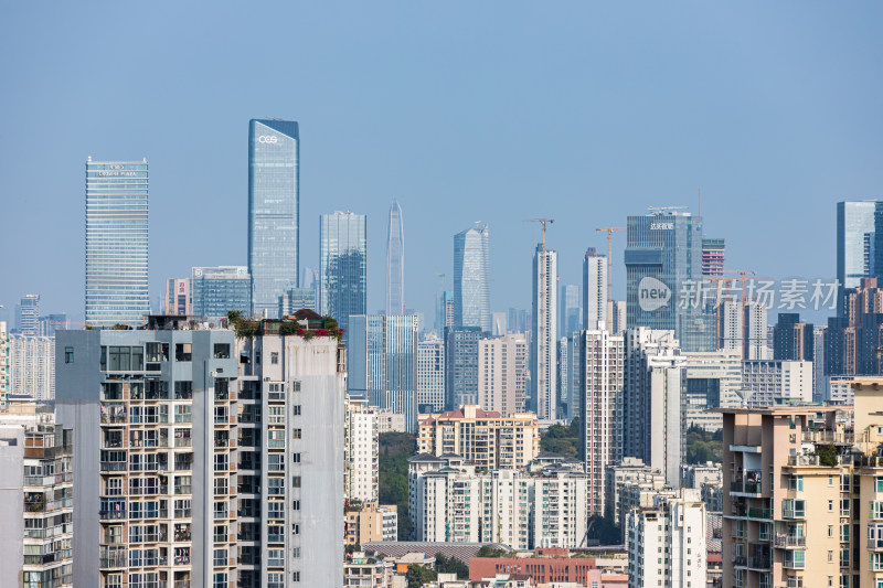 深圳粤海街道建筑群