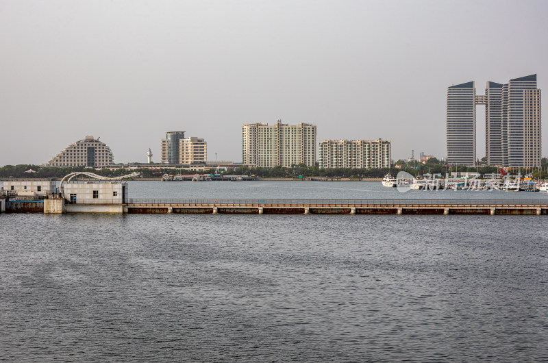 山东日照万平口海滨海岸景观