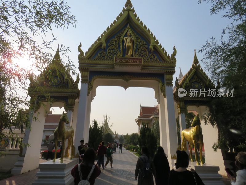 河南洛阳白马寺旅游风光