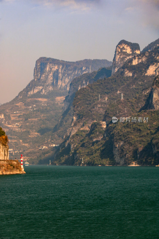 长江三峡西陵峡峡江风光两坝一峡航运路线