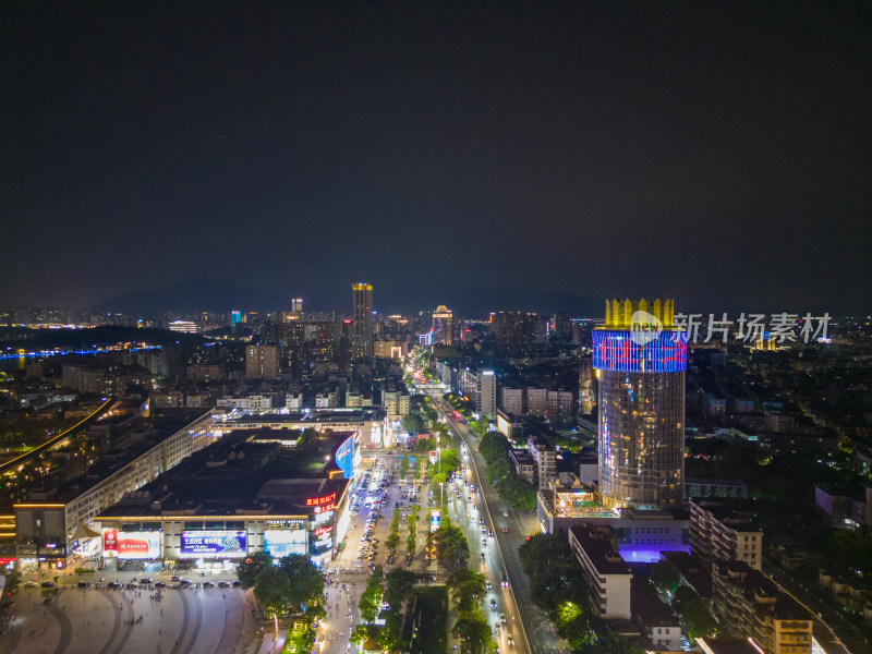 广东肇庆城市夜景