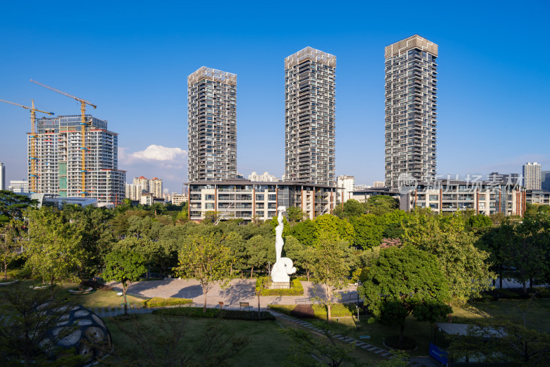 深圳南山区蛇口女娲广场风景