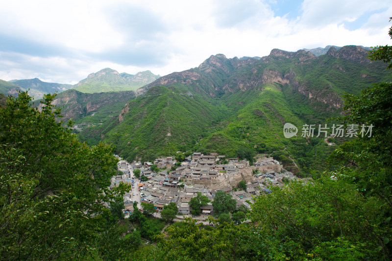 北京门头沟古村落爨底下